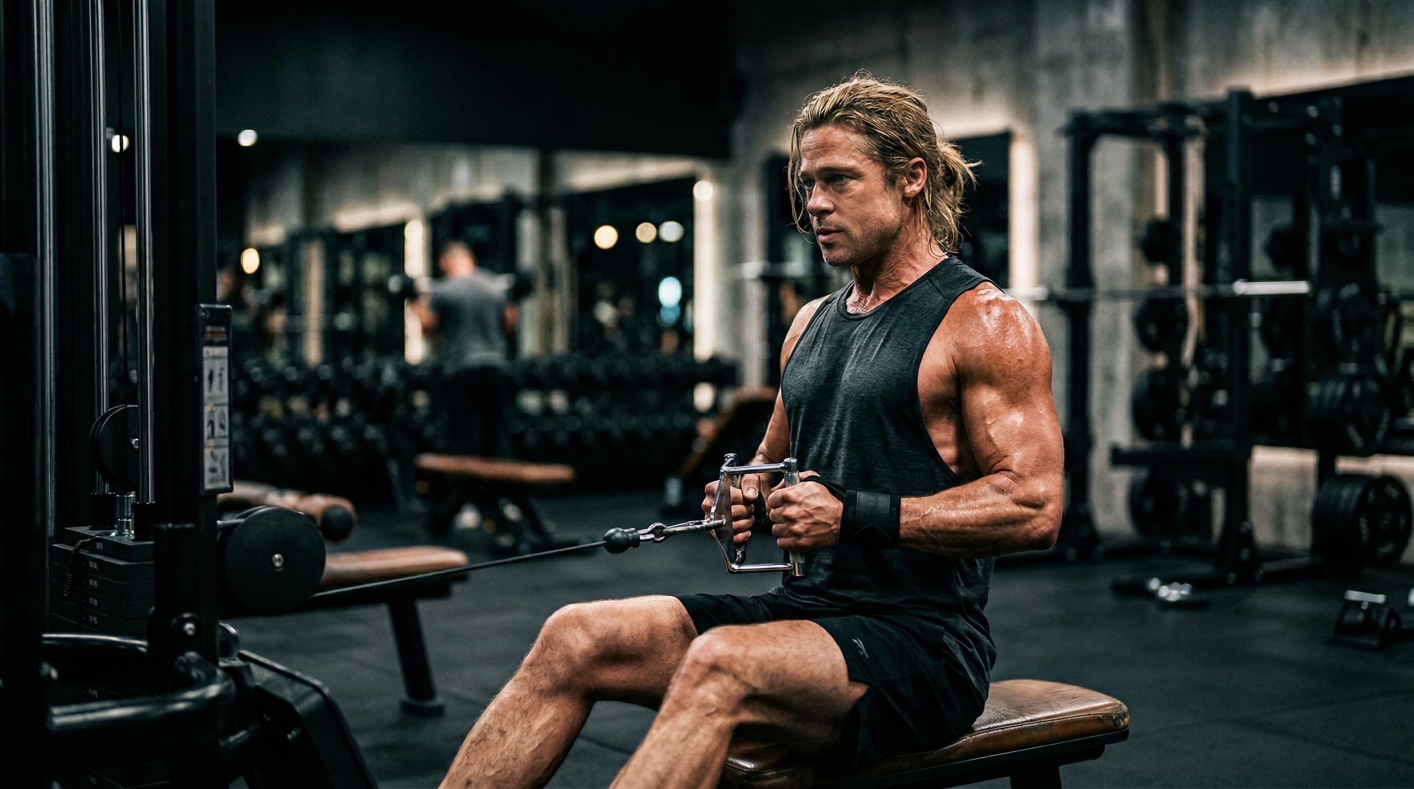Brad Pitt Troy Workout
