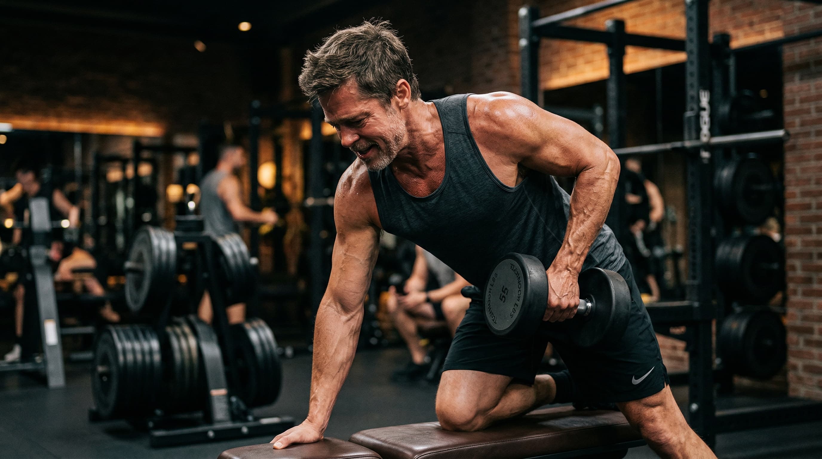 Brad Pitt Workout